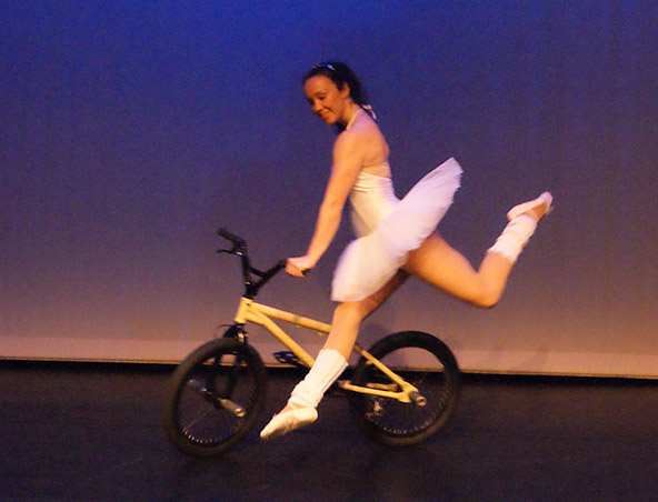 BMX Unicyclist Brisbane - Street Performers Roving Entertainment